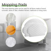 50 Pack Disposable Mopping Pads Compatible for Ecovacs Deebot OZMO N7 / T5 / OZMO 920 / OZMO 950 Robot Vacuum Cleaner