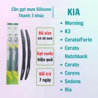 Bộ cần gạt mưa Thanh 3 khúc A9 dành cho xe Kia Morning K3 Cerato Rio thumbnail