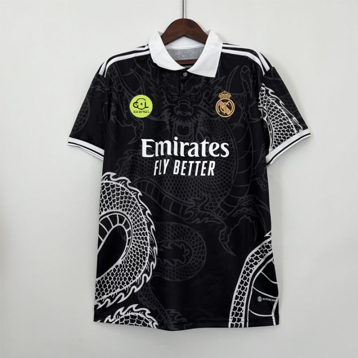 23-24 Kids Real Madrid Special Edition White Dragon Jersey Size 16