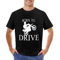 Kaus Pengendara Sepeda Motor Born To Drive, Kaus Olahraga Pria Untuk Anak Laki-Laki S-4XL-5XL-6XL