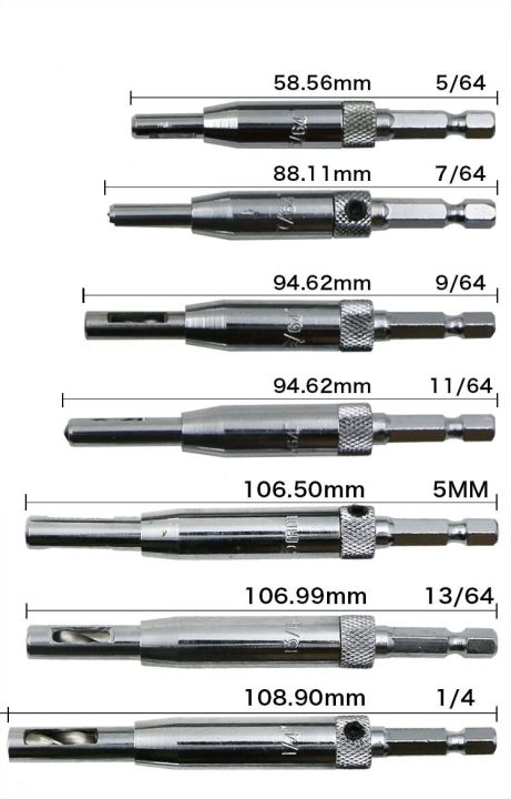 worth-buy-1ชุดที่เจาะรูตรงกลางประตูหัวเจาะศูนย์กลางตัวเองบานพับหัวเจาะเจาะรูหัวเจาะแกนชุดบิตชุดบิตงานไม้หัวเจาะแกนหัวเจาะ
