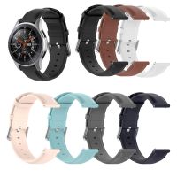 ஐ✽ Compatible for Garmin Vivoactive 3/Vivoactive 4 Watch Band 20mm 22mm Genuine Leather Watch Strap for Garmin Forerunner 645 245