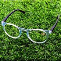 Blue TR90 Spring Hinge Classic Fashion Round Retro Multi-layer Coating Reading Glasses +0.75 +1 +1.25 +1.5+1.75 +2 +2.25 to +4