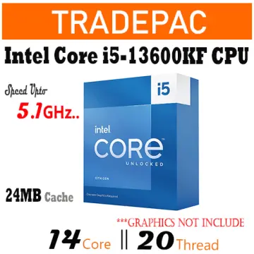 Intel Core i5-13600KF Raptor Lake 5.1 GHz LGA 1700 14-Core