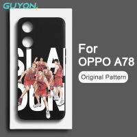 Guyon เคส OPPO A78 4G 5G นิ่มลายดีไซน์ใหม่ดั้งเดิม,ซิลิโคนกันกระแทก