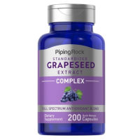 Standardized Grape seed Extract Complex, 200 Quick Release Capsules #Grapeseed