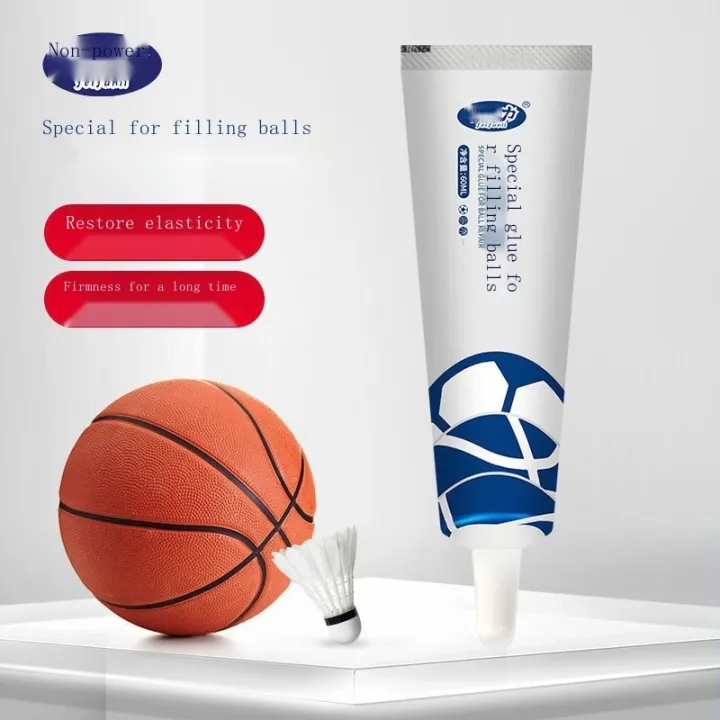 Mend a basketball special glue from rubber soft glue balls repair blue