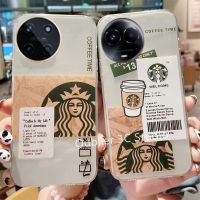 เคสโทรศัพท์ Realme11 Realme 11 C51 NFC 4G 5G เคส ดีไซน์ใหม่ร้อนแฟชั่นที่สร้างสรรค์เยาวชน Starbucks ซิลิโคนใสโทรศัพท์มือถือฝาครอบนุ่ม Case 2023