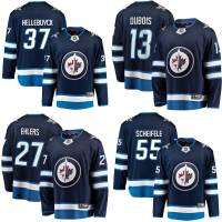 NHL Winnipeg Jets Home Jersey Scheifele Dubois Ehlers Hellebuyck Long Sleeve Fans Sports Tops Plus Size