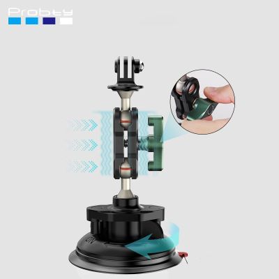 For Gopro Hero11 Camera Suction Cup For Gopro Hero 11 10 9 8 7 6 Black SJCAM Yi 4K Mount Glass Sucker Action Camera Accessories