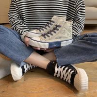 COD DSFGERERERER Size 35-44 Womens Korean Version of Low-cut Casual Joker Shoes Is Fashionable and Flat-bottomed Graffiti Canvas Shoes