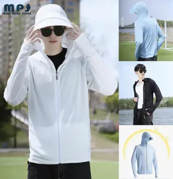 Japanese trendy brand hooded sunscreen clothing for men's summer trendy  casual couples thin breathable sunscreen clothing tide