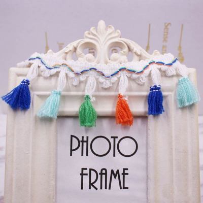 10yardslot lace tassel Ribbon cotton tassels trimming fringes for sewing bed sheet clothes curtains DIY accessories decoration