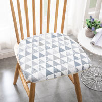 Cushion Japanese Cotton Linen Non-slip Home Office Dining Room Chair Pad Non-slip Breathable Thick Four Seasons General Pillow