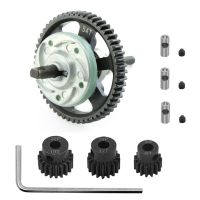 Metal 6878 Differential Gear Slipper Clutch with 15/17/19T Pinion Gear for 1/10 Traxxas Slash Stampede Summit E-REVO,54T-lihelong3