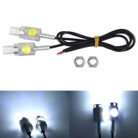 mashai หลอดไฟ LED มอเตอร์ไซค์ DC 12V สีขาวสำหรับวิ่งกลางวันให้ความสว่างสูงไฟสัญญาณเหยี่ยวสัญญาณไฟรถยนต์ไฟถอยหลัง