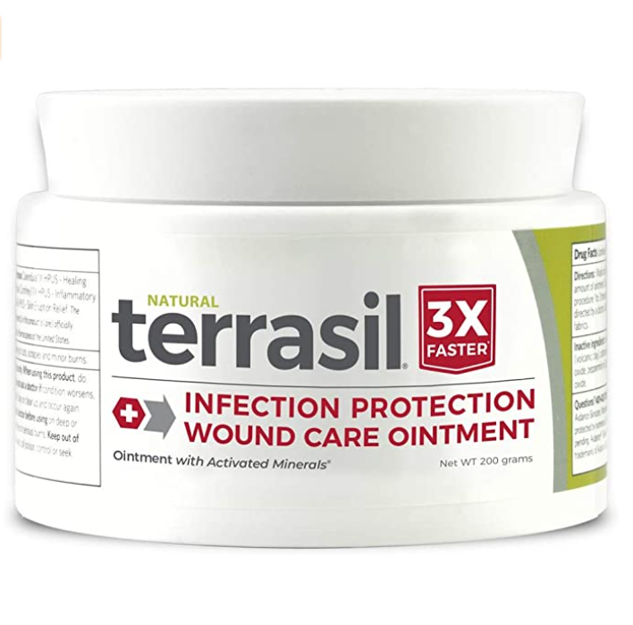 Terrasil Wound Care Cream - 3X Faster Healing; Natural Infection ...