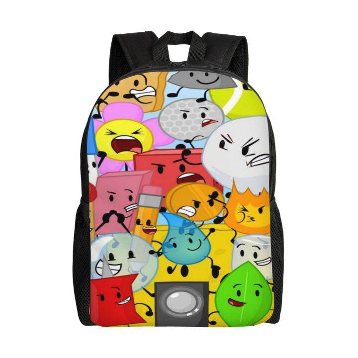 Bfdi Backpack Teenager School Bag Canvas Notebook Backpack Bag Unisex ...