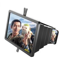 14 Inch Mobile Phone Screen Amplifier Telescopic HD Blu-ray Lens 3d Creative Desktop Mobile Phone Bracket