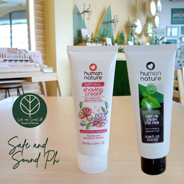 Human Nature Natural Shaving Cream For Women and Women 100ml Lazada PH