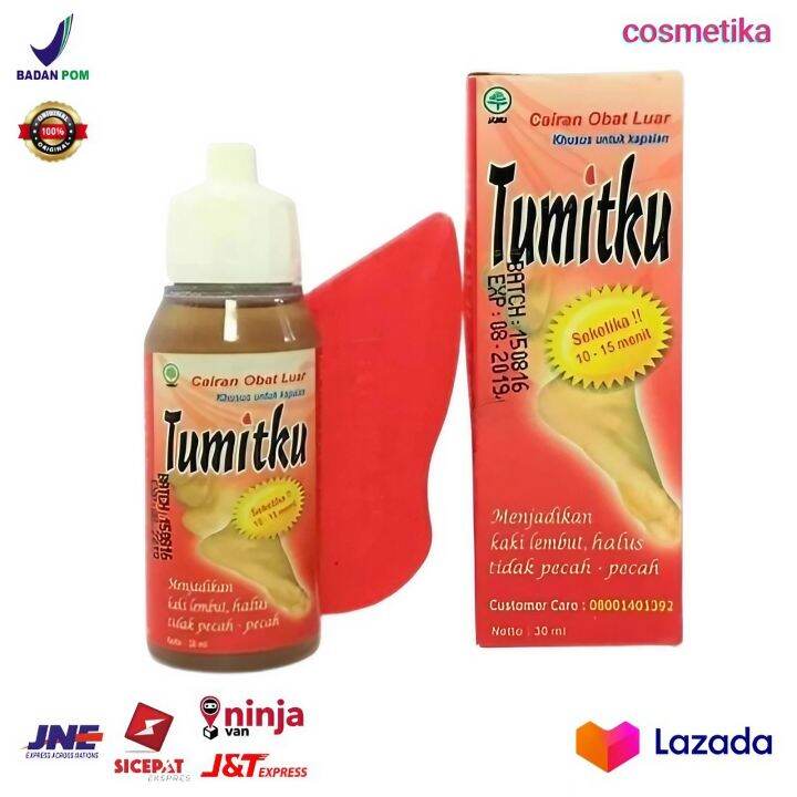 Tumitku Obat Tumit Solusi Kaki Tumit Pecah Pecah And Kapalan 30 Ml