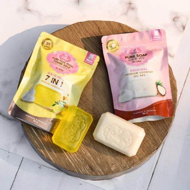 Jelly Pure Soap 7 In 1 new packing combo set Lazada