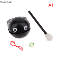 ?ZONGLONG? 1ชุดเคาะ woodfish น้อยน่ารักบีบอัดน่ารัก gadget ตลกเคาะของเล่นทำเสียง