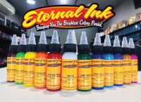 ถูกที่สุด สีสักอีเทอนอล 1 ออนซ์ Eternal Tattoo Ink(ราคาต่อขวด)สีแท้รับประกันคุณภาพ