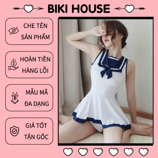 Đồ ngủ cosplay học sinh Nhật Bản gợi cảm váy ngủ nữ sinh amine sexy  BIKIHOUSE N762 - HCM - MixASale