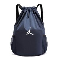 ☋◕ Badminton bag fitness backpack drawstring drawstring pocket large-capacity water-repellent training backpack sports bag travel bag