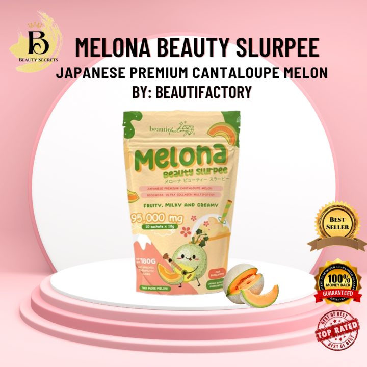 Melona Beauty (MELON FLAVOR) Slurpee Beautie Factory Collagen Japan
