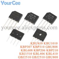 5PCS Diode Bridge Rectifier 2A 3A 4A 6A 8A 10A 15A 25A 600V 700V 800V 1000V KBU1010 810 808 KBP210 310 307 206 KBL410 406 608