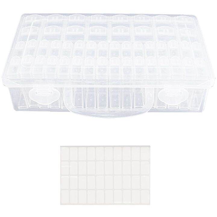 Bead Container Clear Seed Bead Organizer Small Removable Container with