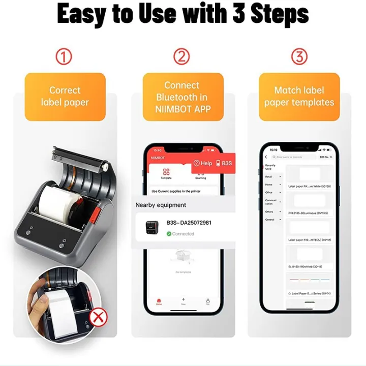 ขายดี-niimbot-เครื่องพิมพ์ฉลากแท็กราคาซุปเปอร์มาร์เก็ตเครื่องพิมพ์ฉลากไร้สายเดสก์ท็อปเชิงพาณิชย์-b3s-สำหรับโทรศัพท์-ios-android