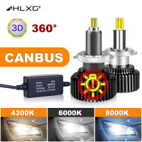 H7 LED Canbus 360 H4 H1 20000LM HB3 HB4 9012 HIR2 Led H11 H8 9006 9005 Car Headlight Bulb diode Fog Lamp for auto 6000K 12V HLXG