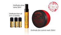 Orofluido Elixir Argan Oil 5ml x 3 น้ำมันอาแกนออยบำรุงเส้นผมให้นุ่มลื่น ขนาดเล็ก พร้อมทรีตเม้นทบำรุงเส้นผมสำหรับผมแห้งเสีย orofluido ZEN  250ml + Shine spray 55ml