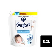 Chính hãng Nước Xả Vải Em Bé Comfort Cho Da Nhạy Cảm Túi 3.2L