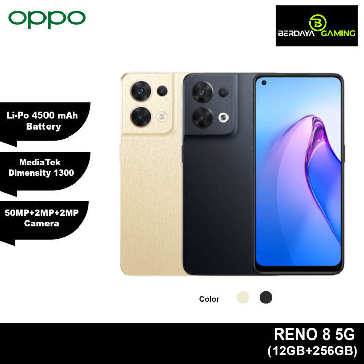 oppo reno 8 5g battery mah