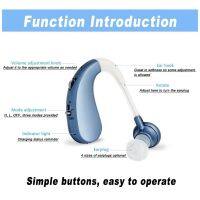 ；‘【；- Hearing Aid Mini Digital Ear Hear Aids Sound Adjustable Amplifiers Rechargeable Wireless Ear Aids For Elderly Moderate To Severe