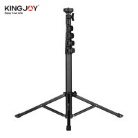 Kingjoy FL019 Multi-Functional การถ่ายภาพขาตั้งกล้องวิดีโอมือถือวิดีโอถ่ายทอดสด Broadcasting วงเล็บโลหะอลูมิเนียมอัลลอย1/4นิ้วที่ยึดสกรูสำหรับกล้องสมาร์ทโฟนแฟลชวิดีโอสูงสุดโหลด5กก. Vlog Studio