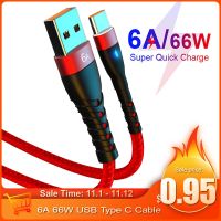 HOT weime428 - / 6A 66วัตต์ USB Type C เคเบิ้ลอย่างรวดเร็วชาร์จสายไฟสำหรับ Xiaomi POCO F3 F4 R Edmi หัวเว่ย Realme O Neplus ชาร์จโทรศัพท์มือถือข้อมูลลวด1/2เมตร