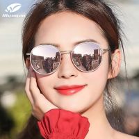 【LZ】▬✱  2023 New arrived Female Sunglasses Luxury Brand Design Oversized Round Pink Women shades Polarized Glasses Ladies Oculos De Sol