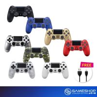 [ศูนย์ไทย]  PlayStation : NEW DUALSHOCK 4 (GEN 2) ประกันศูนย์ Sony ไทย 1ปี By Playstation Authorized Dealer Black/Magma Red/Green Camouflage/Midnight Blue