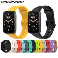 For Xiaomi Mi Band 7 Pro Strap Silicone Bracelet Sport Wristband Replacement Strap For Mi band 7 Pro Smartwatch Accessories Smartwatches