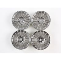 [ชุดแต่งรถบังคับ] TAMIYA 84152 Medium-Narrow 18-Spoke Wheels (Chrome/±0) ชุดแต่งทามิย่าแท้ rc