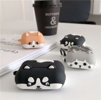 3D Cartoon Corgi Silicone Earphone Case For AirPods Pro 1 2 3 Wireless Bluetooth Headset Protect Cover Accessories Cute Cat Dog Wireless Earbud Cases