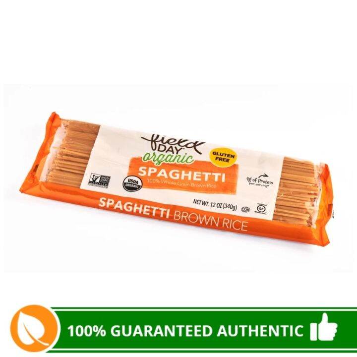 Field Day Organic Brown Rice Spaghetti Pasta 340g Lazada PH