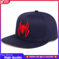 ใหม่ Spider เย็บปักถักร้อยเบสบอลหมวก Snapback Trucker กีฬากลางแจ้ง Shade หมวก Punk Hip hop หมวกปรับหมวกกระดูก