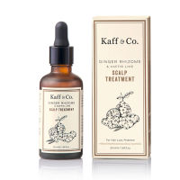 ECOTOPIA ทรีทเมนท์ KAFF &amp; CO. Ginger Rhizome &amp; Kaffir Lime Essential Oil Scalp Treatment 50ml