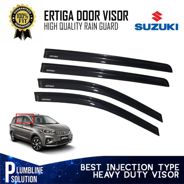 2 Option Window Door Visor for Suzuki Ertiga 2014 - 2018 / 2019 2020 ...